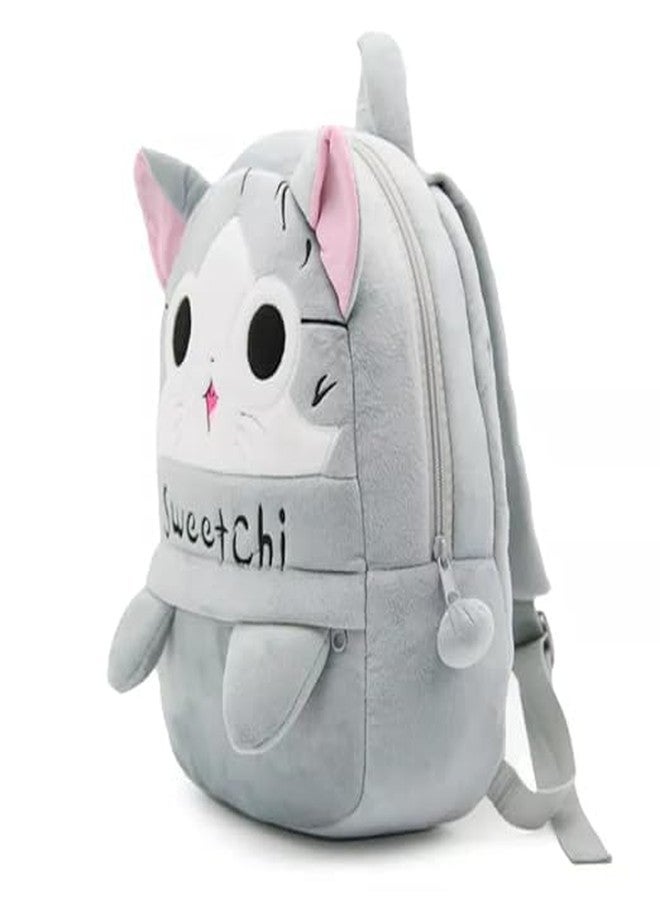 Black Hill Kids Preschool Bag for Boys and Girls, Cute Soft Plush school Animal Cartoon Mini Backpack Little kids bags for 2-5 years Baby/Boys/Girls Nursery, Preschool,Picnic (Sweetchi) - Image 2